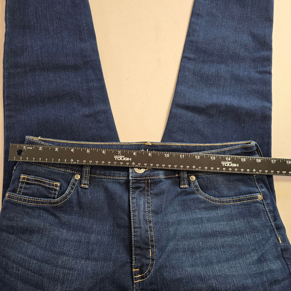 Style & Co Jeans Women's 12P Blue Dark Wash Skinny Ankle - Picture 8 of 16